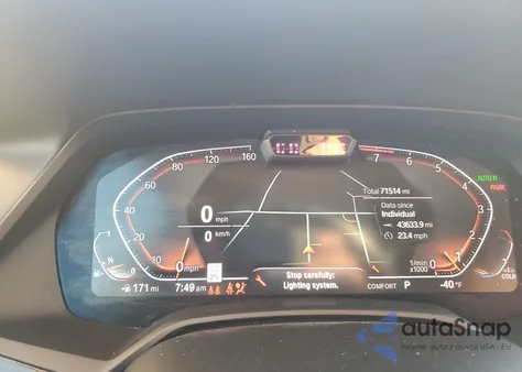 2020 BMW X7 xDrive40I из США, поврежденный, VIN 5UXCW2C04L9D51045